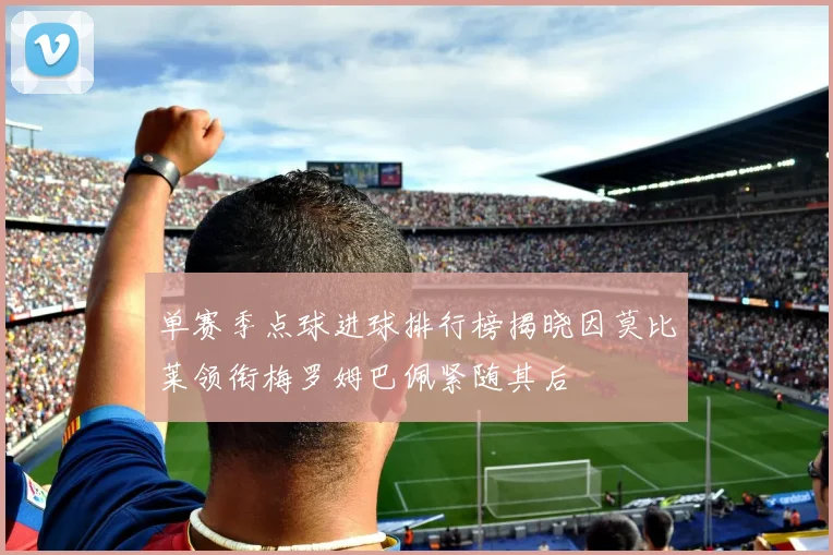 单赛季点球进球排行榜揭晓因莫比莱领衔梅罗姆巴佩紧随其后